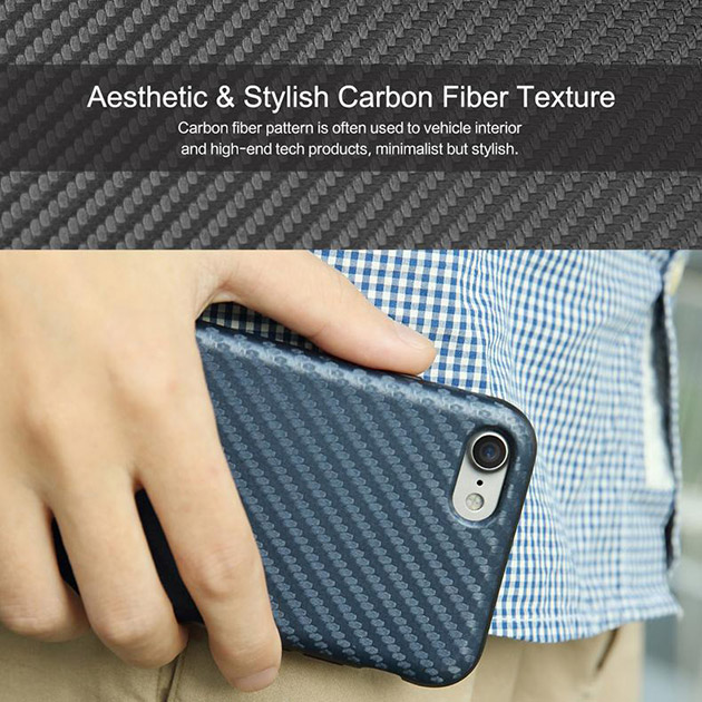 เคส iPhone 7 Plus ลาย carbon fiber เคฟล่ากันกระแทกได้ดี